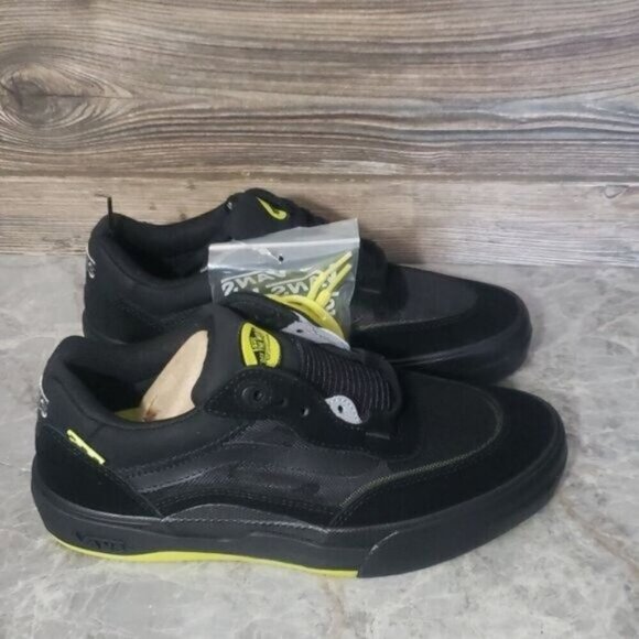 New Vans Wayvee Mens Black Skateboarding Shoes Size 7.5 Classic Skater Grunge - Picture 5 of 10